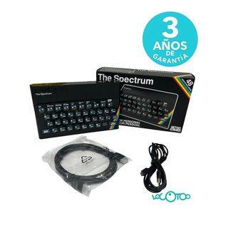 Consola Retro The Spectrum Negra
