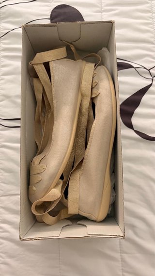 Zapatos Pisamonas Bailarina Dorados