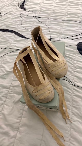 Zapatos Pisamonas Bailarina Dorados