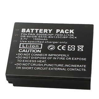 Batteria Panasonic CGA-S005E/DB65P 1500mAh
