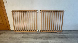 Barrera seguridad madera para niñ@s
