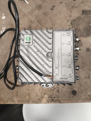 Central Amplificadora TV Ikusi CBS-534