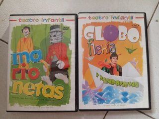 Lote 9 DVD's INFANTIL