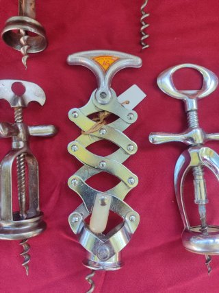 Sacacorchos extensible vintage
