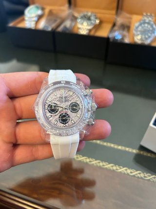 Seiko Mod Daytona Ghost White