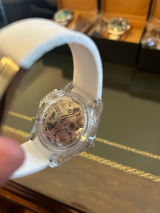 Seiko Mod Daytona Ghost White
