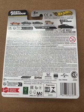 Hot Wheels Premium Fast & Furious 4/5