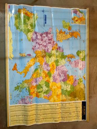 Carta Geografica Europa