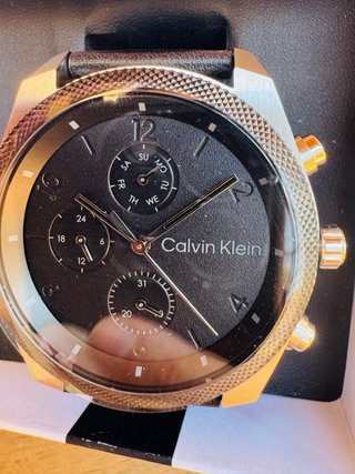 Reloj Calvin Klein Impact Piel 25200364 *NUEVO*