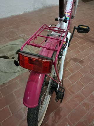 Bicicletta bambina City 20 bianca
