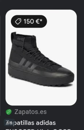 Adidas Zapatillas Negras