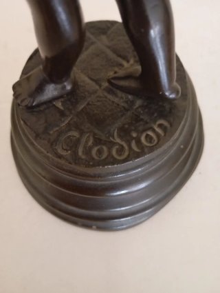 Escultura Clodion Bronce Siglo XIX