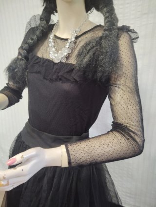 Disfraz Miércoles Addams Fiesta