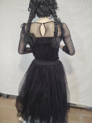 Disfraz Miércoles Addams Fiesta