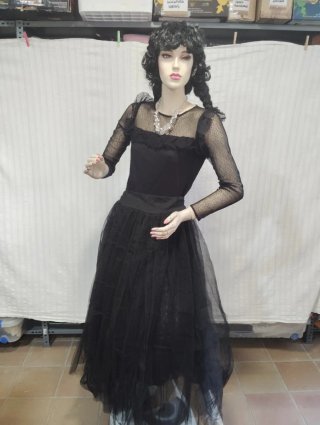 Disfraz Miércoles Addams Fiesta