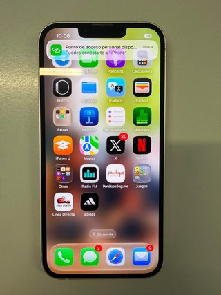 iPhone 13 Rosa 256 GB - Batería Nueva