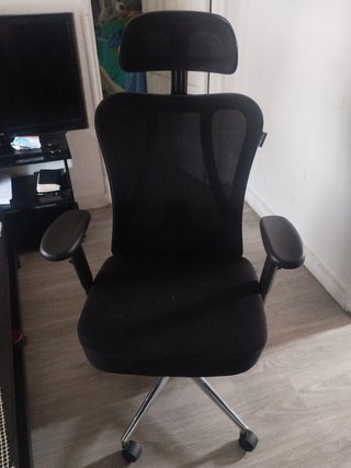 Silla de oficina HBADA negra