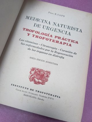 Medicina Naturista de urgencia