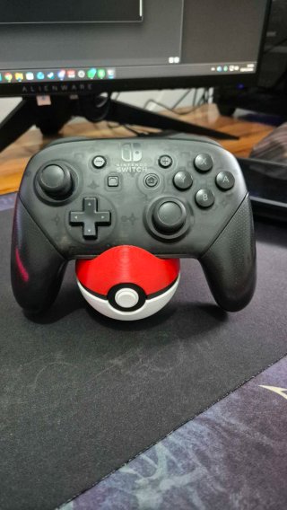 Soporte para mando nintendo switch Poké Ball