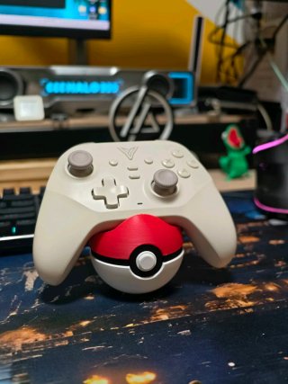 Soporte para mando nintendo switch Poké Ball