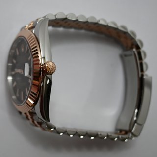 Rolex Datejust 41mm Acero/Oro Rosa Chocolate