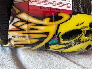 Hoverboard con diseño graffiti