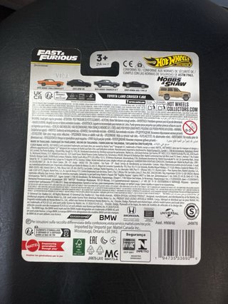 Hot Wheels Fast & Furious Toyota Land Cruiser
