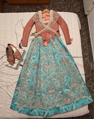 Traje Fallera Mayor Infantil Completo ( Nuevo )