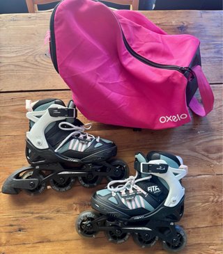 Patines Oxelo Niños Ajustables Talla Fit 5