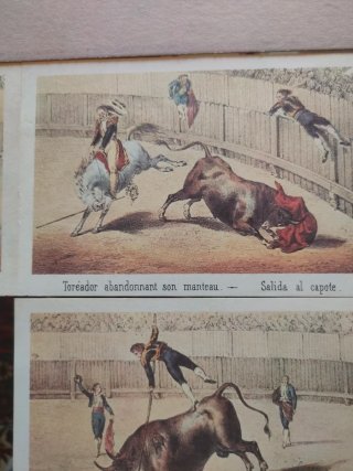 Lote de 4 láminas antiguas