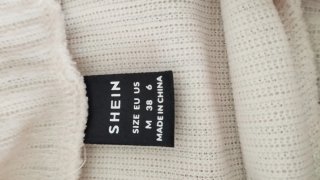 Jersey beige mujer