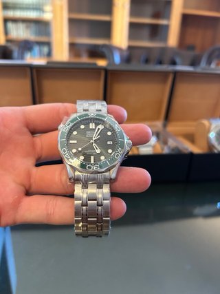 Seiko Mod Seamaster Verde