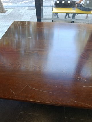 Mesa maciza castellana 2,50m