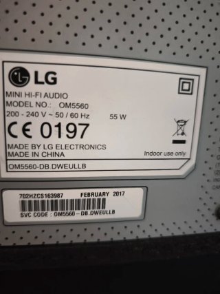 Altavoz LG 500W RMS