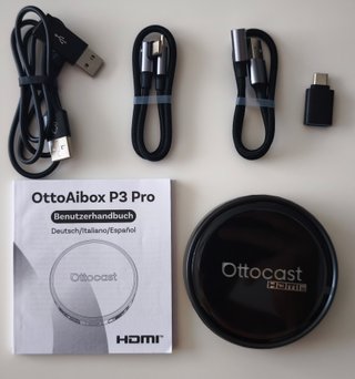 OttoAibox P3 Pro CarPlay AI Box + Regalo