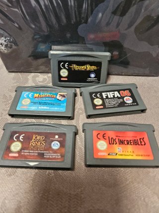 Lote 5 Juegos GBA: Prince of Persia, Señor Anillos
