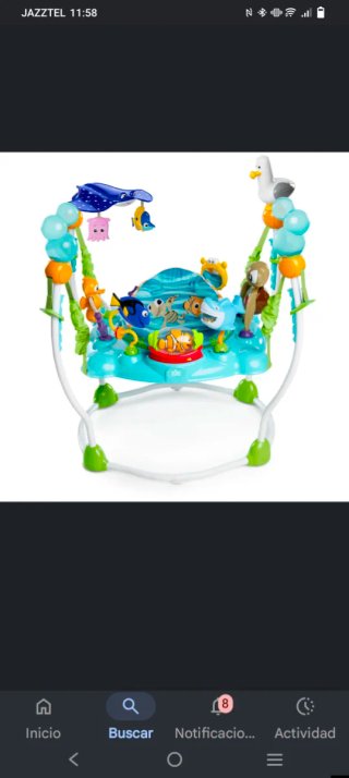 Columpio para bebés Bright Starts acuático