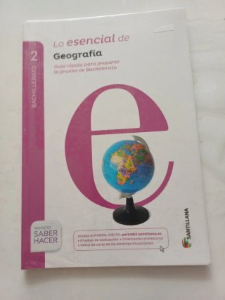 Geografía bachillerato 2. .... Schülerband + libro