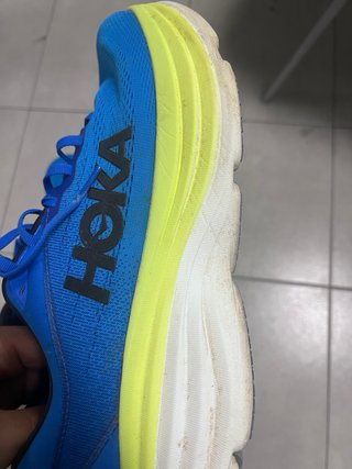 Hoka Bondi 8 Zapatillas Running Azul/Amarillo