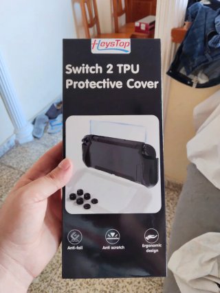 Funda Protectora TPU Heystop para Nintendo Switch