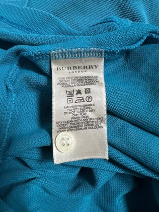 Polo Burberry Blu Taglia L