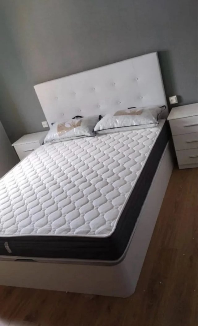 Canapé abatible con colchón