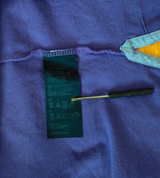 Polo Tommy Hilfiger Algodón Morado Talla L