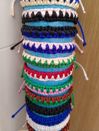 Pulseras unisex artesanales