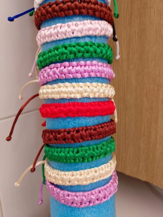 Pulseras unisex artesanales