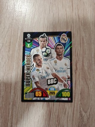 Carta Adrenalyn XL - BBC Real Madrid