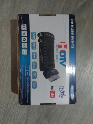 Receptor TDT HDTV H.265 DVB-T2