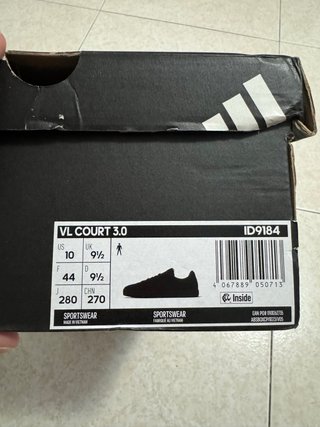 Zapatillas Adidas VL Court 3.0 Negras