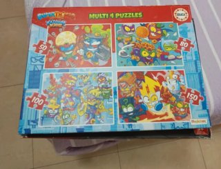 Puzzles Super Things Multi 4 Puzzles