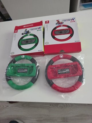 ¡Volantes Mario y Luigi switch con caja!